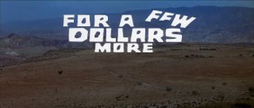 For a Few Dollars More (Per qualche dollaro in più) title sequence designed by Iginio Lardani