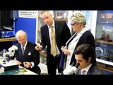 Kung Carl XVI Gustaf och Prins Carl Philip besöker Bergsskolan i Filipstad