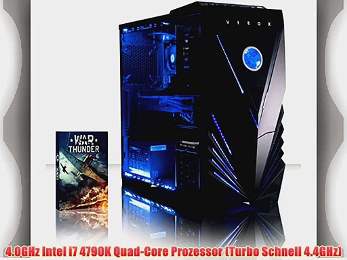VIBOX Barbarian 1 - Extreme Leistung Gamer Gaming PC Multimedia Ultimative Spec Desktop PC