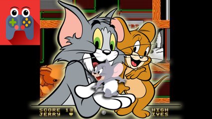 Gry Dla Dzieci: Tom I Jerry Nes/ Pegasus Dziura w Ścianie i Walka z Tomem- GRAJ Z NAMI