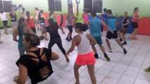 Dança na vital fitness academia São Luís. Professor juninho axé