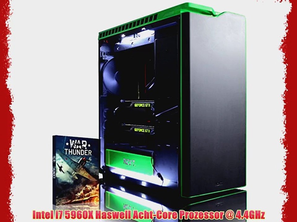 Vibox Legend 28 - Extreme Gamer Gaming PC Multimedia Desktop PC Computer mit WarThunder Spiel