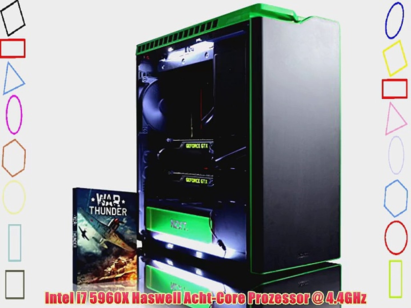 Vibox Legend 29 - Extreme Leistung Gamer Gaming PC Multimedia Hohe Spezifikation Desktop PC