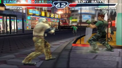 Tekken 4 Bryan Fury Playthrough