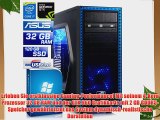 CSL Speed 4803Pro (Core i7) inkl. Windows 7 Pro - Intel Core i7-4790K 4x 4000 MHz 32 GB RAM