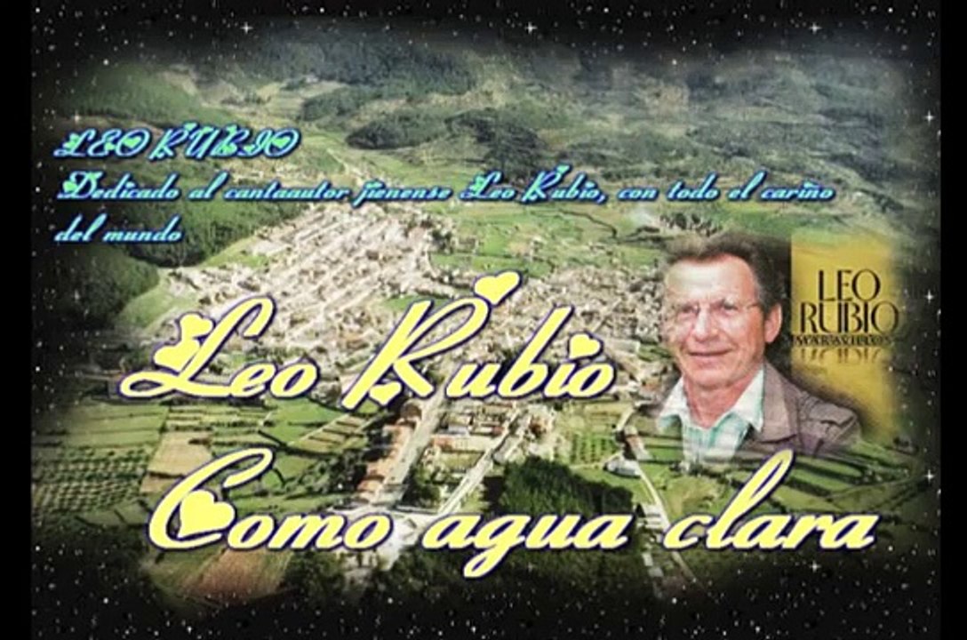 Leo Rubio Como Agua Clara