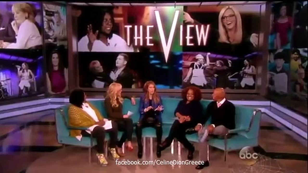 Celine Dion on 'The View' 30/10/13 - Interview