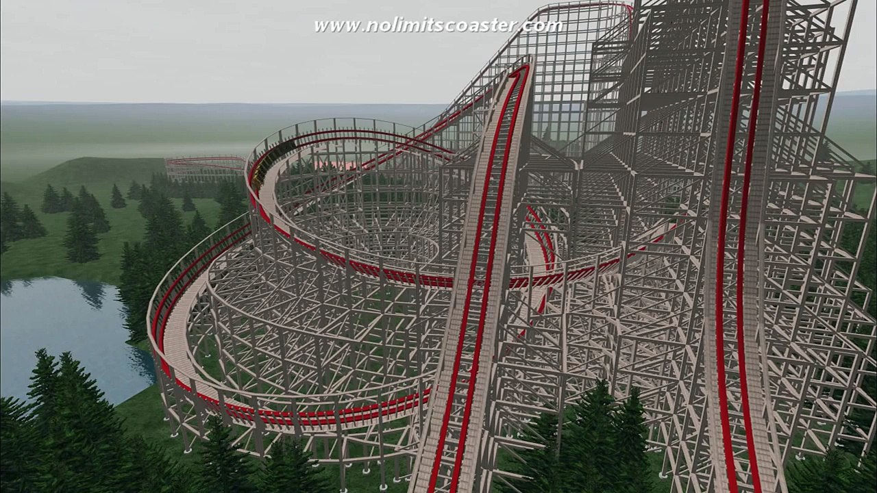 No Limits Coaster 1.7 - Typhon's Rage (NOW IN 1080p HD!!!)