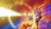 Dragon Ball Heroes Mission 3 Goku Super Sayayin Dios Vs Bills Opening1