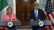 Secretary Kerry Meets With Italian Foreign Minister Mogherini