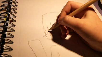 How to draw a simple cartoon minecraft character