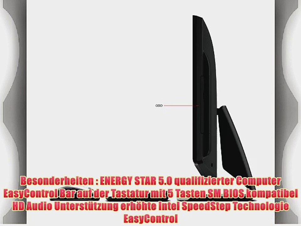 Toshiba Qosmio DX730-10N 584 cm (23 Zoll) Desktop-PC (Intel Core i5 2450M 25GHz 4GB RAM 1TB