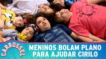 Meninos bolam plano para ajudar Cirilo