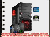 dercomputerladen Gamer PC System Intel i5-4690 4x35 GHz 8GB RAM 1000GB HDD nVidia GTX750 Ti