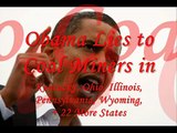 Obama Lies to Coal Miners in 27 States