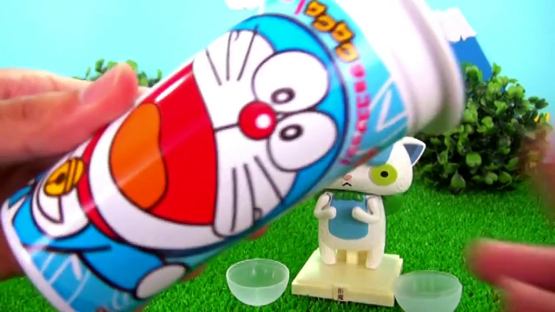 妖怪ウォッチ ドラえもん おもちゃアニメ カプッチョ チョコスナック Doraemon Chocolate Snack Kapuccho Video Dailymotion