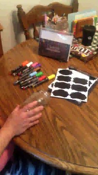 Chalkola Chalkboard Markers in Acrylic Painting and Layering