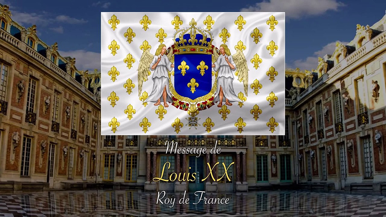 Louis XX, Roy de France : Message d'espoir aux Français
