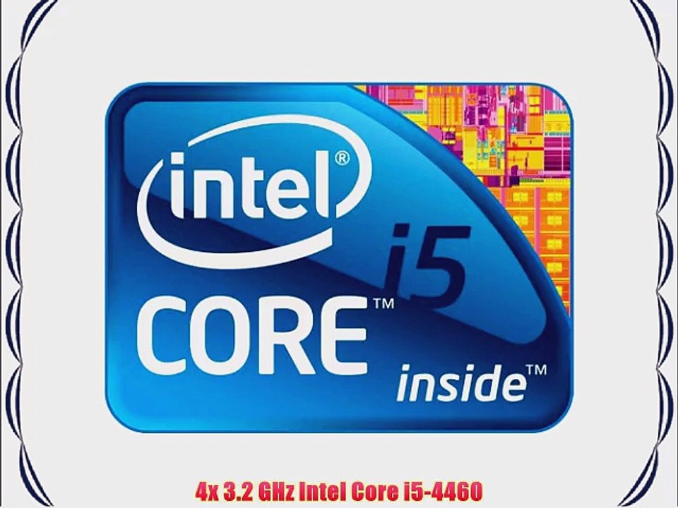 computerwerk - Gaming Komplett PC Blackrock C - 4x 3.2 GHz Intel Core i5-4460 ASUS B85M-G 8