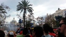 Mascleta de fallas en Valencia 4-3-2015
