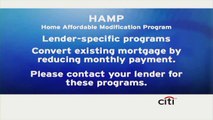 Citi: Having Problems Paying Your Mortgage?
