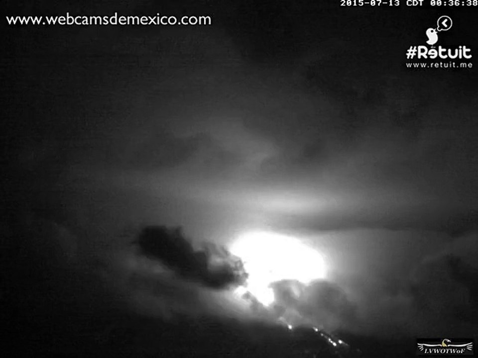 Volcan Colima 7-13-15  12:36am