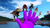 Dinosaurs Cartoons Dragon And Godzilla Finger Family Nursery Rhymes for Children