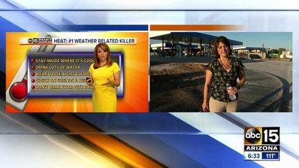 Heat advisory changes habits of those outside