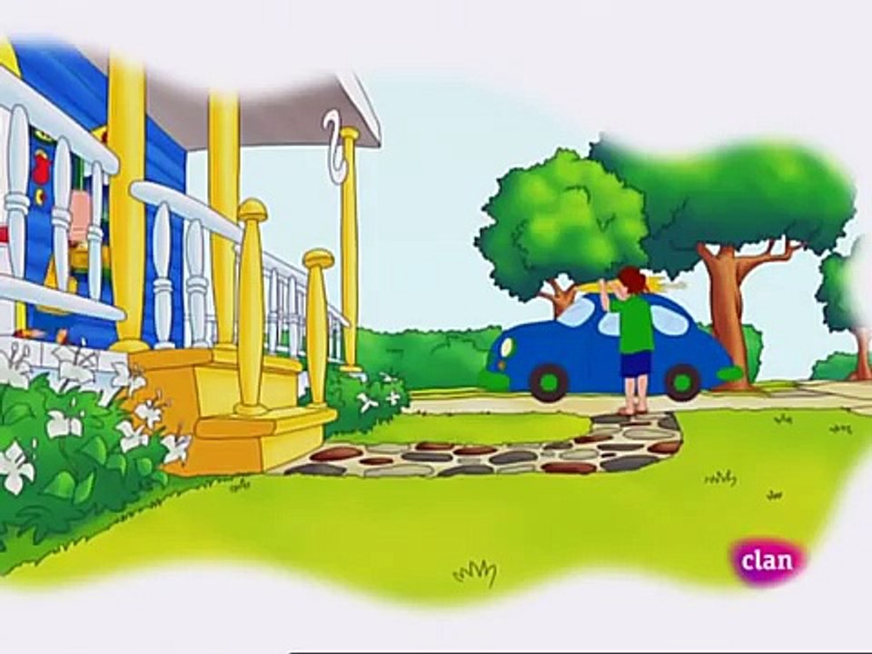 Caillou 8x14 Día Lluvioso En La Playa  - Caillou capitulos completos en español