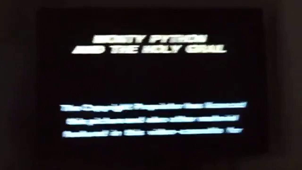 Opening to Monty Python and the Holy Grail UK VHS (1988)