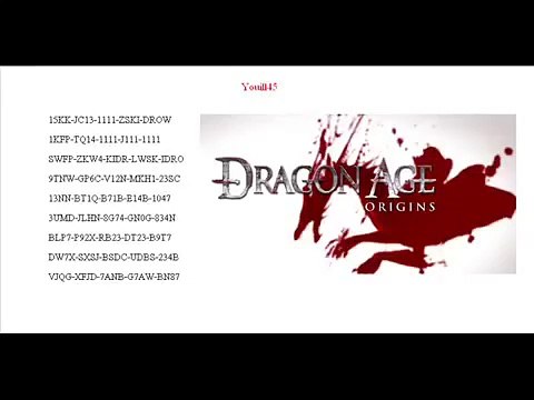 Dragon age origins CD KEY, including Ultimate Edition (PC and MAC)