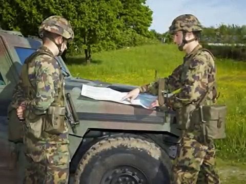 Swiss Armed Forces - Short Swiss Army Demonstration