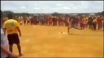 [RAW] Soccer Referee Attacked By Fans | Referee Sucker-Punched During Football Game In Brazil