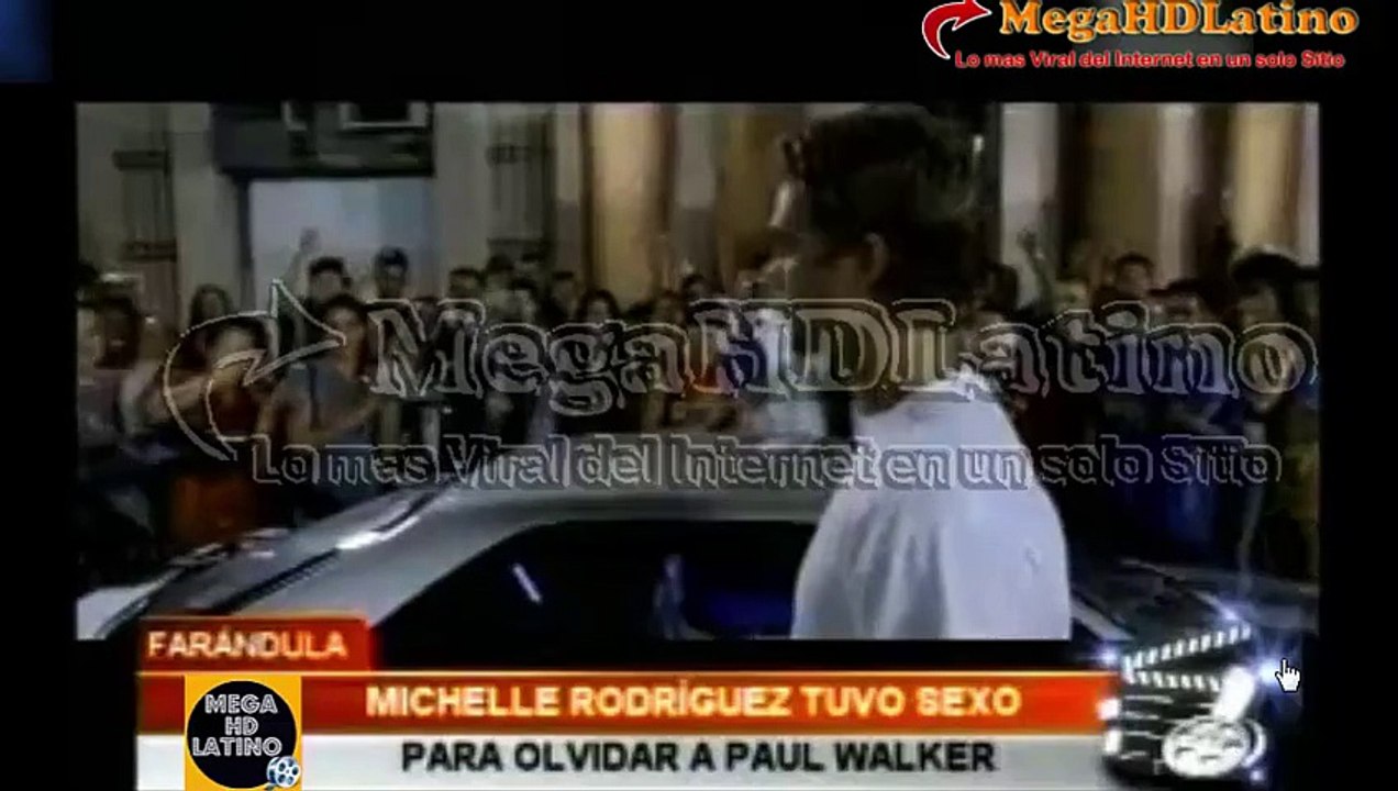 Michelle Rodriguez tuvo sexo para olvidar a Paul Walker
