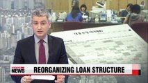 Gov't efforts to reorganize Korea's loan structure paying off