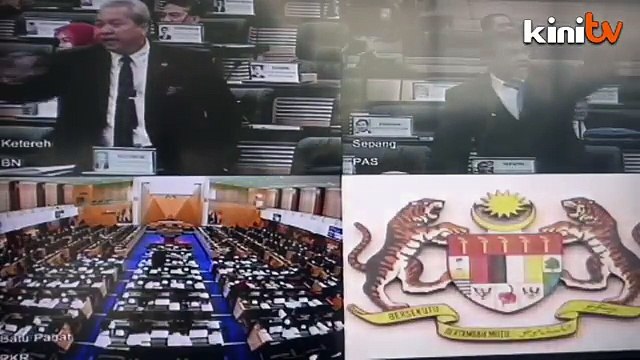 Chaos as BN MP accuses opposition of disrespecting parliament