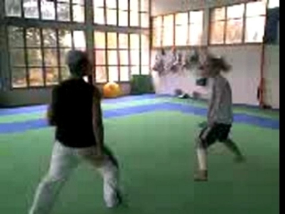 Moi au round avec Dolfa (Reunion)