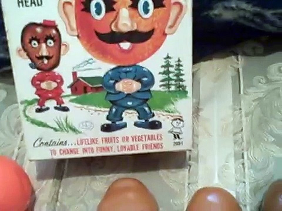 Vintage Oscar The Orange With his Friend Mr Potato Head in Original Box Complete