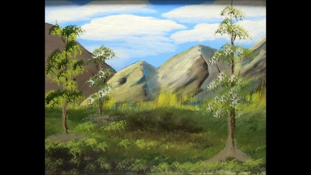 Oil Painting Techniques: Trees and Grass