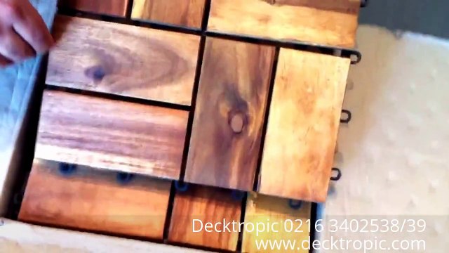 ▶ Geçmeli Ahşap Yer Karosu Fiyatları _ Bahçe Ahşap Yer Karosu Döşeme