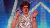 Britains Got Talent 2015 - David Walliams Golden Buzzer - Lorraine Bowen