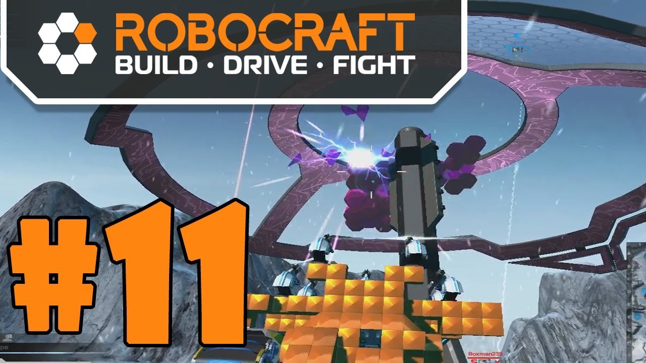 Robocraft Gameplay PT/BR #11 Experimentar O Novo Robo