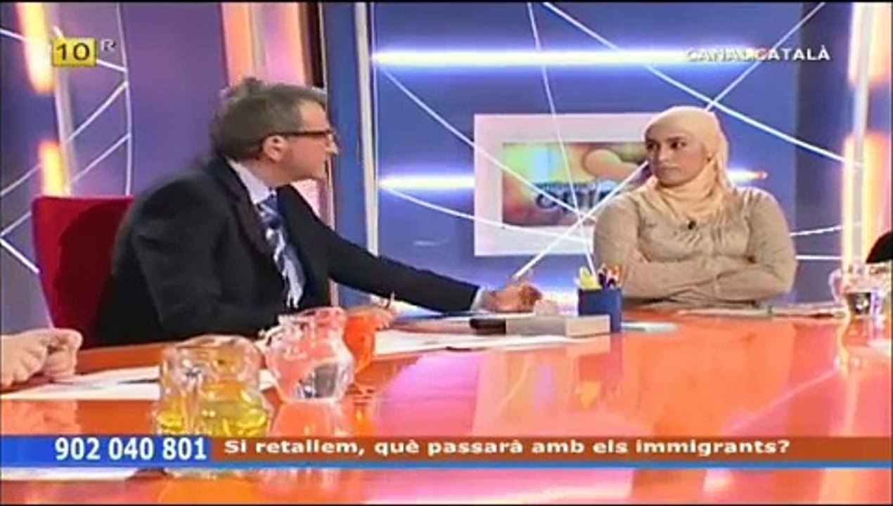 Carlos Navarro (El Yoyas) y la inmigración (Completo) - Catalunya Opina 14/11/11 [HD 1080p]