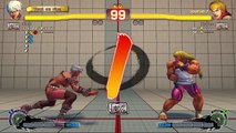 Combat Ultra Street Fighter IV - Elena vs Ken