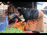 カトマンズの朝市（ネパール） vegetable bazzar in kathmandu
