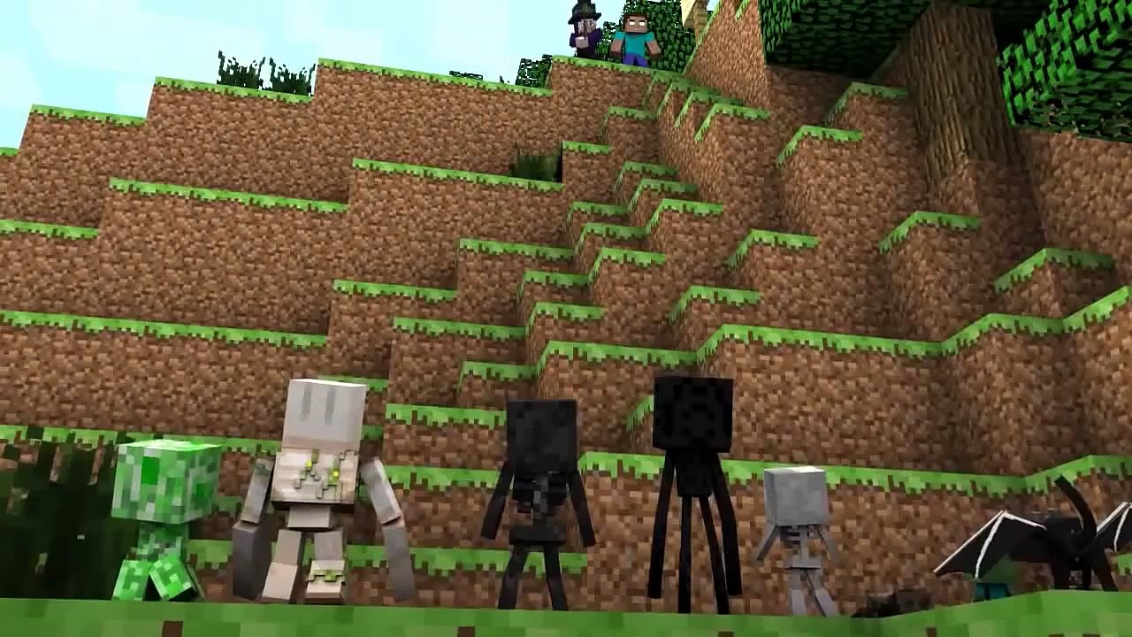 Школа монстров   Сезон 1 !   Minecraft Анимация RUS mp4