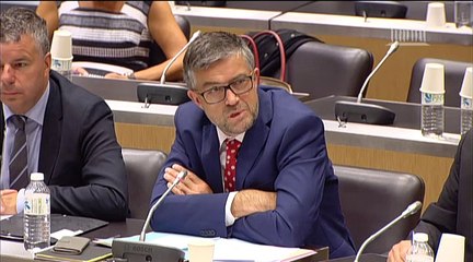 24.06.2015: Commission du Développement Durable - Table ronde sur la gouvernance de l'Eau