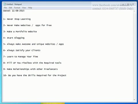 15 Tips of Freelancing for Beginners and Advance Part -2