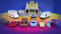 Disney Pixar Cars Radiator Springs 500 1/2 Lightning McQueen Shifty Ramone Off Road Mack Transporte