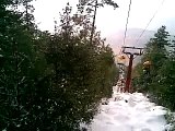 Murree- Chair lift Pindi point - View in snow